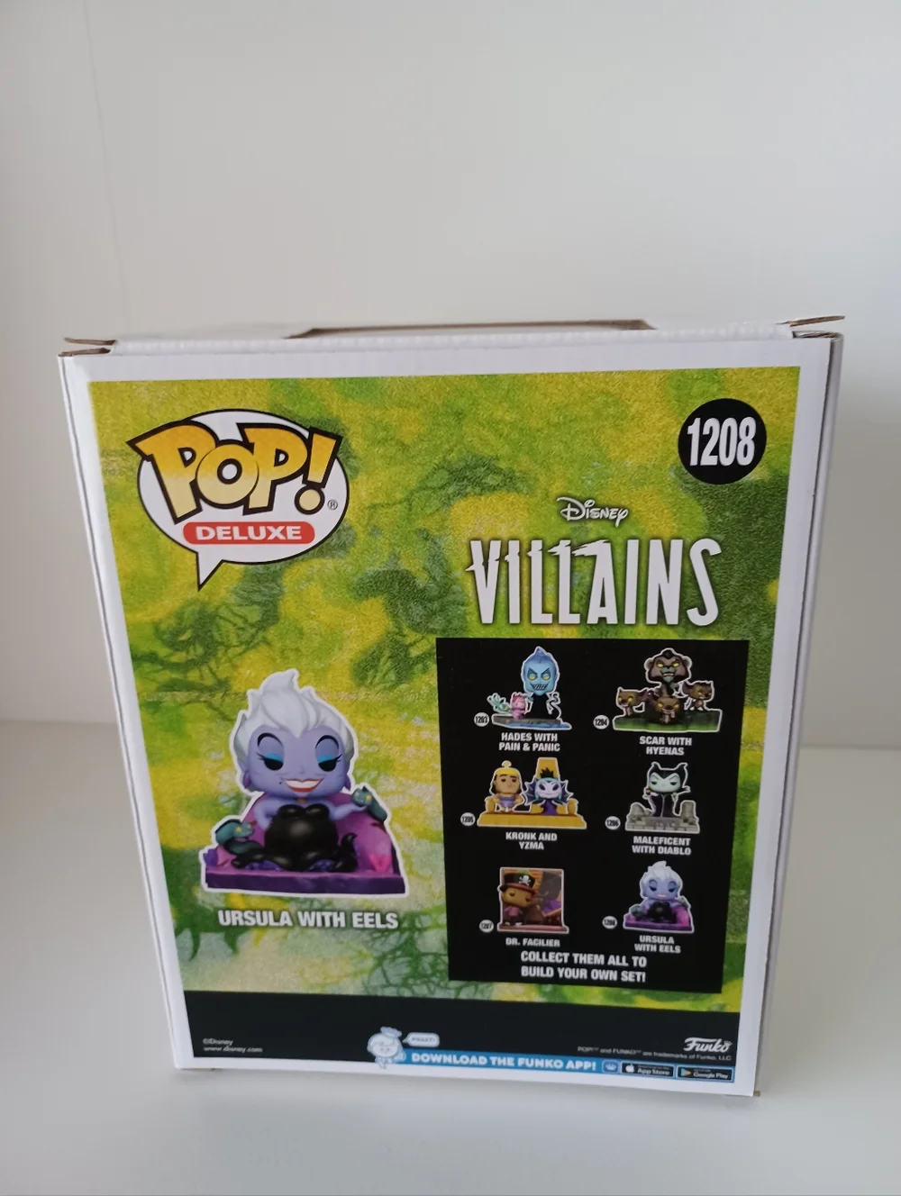 Disney Villains Assemble‎ Ursula With Eels 1208 The Little Mermaid Funko Pop